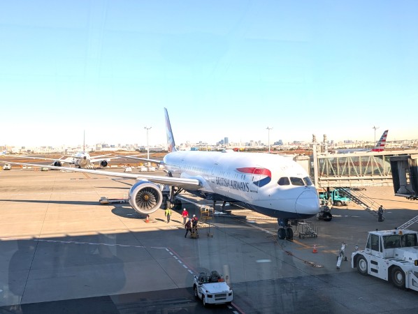 ブリティッシュエアウェイズ 当7強ロンドン便 機体