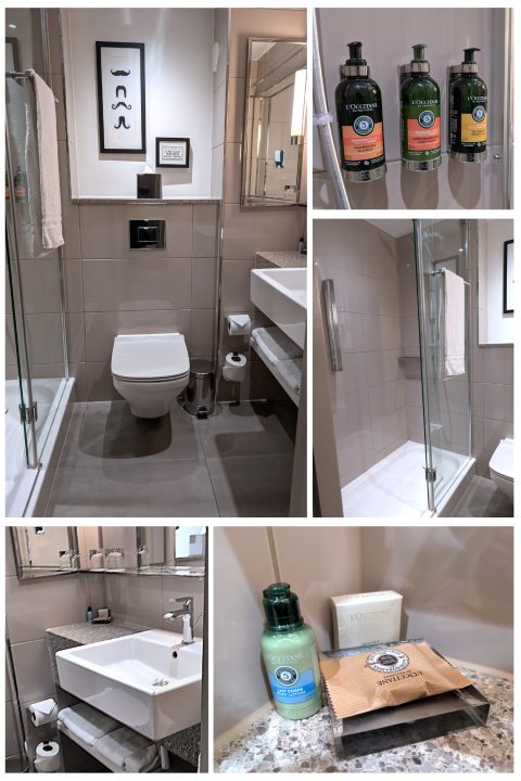 ロンドン マリオット ホテル リージェンツ パーク　バスルーム