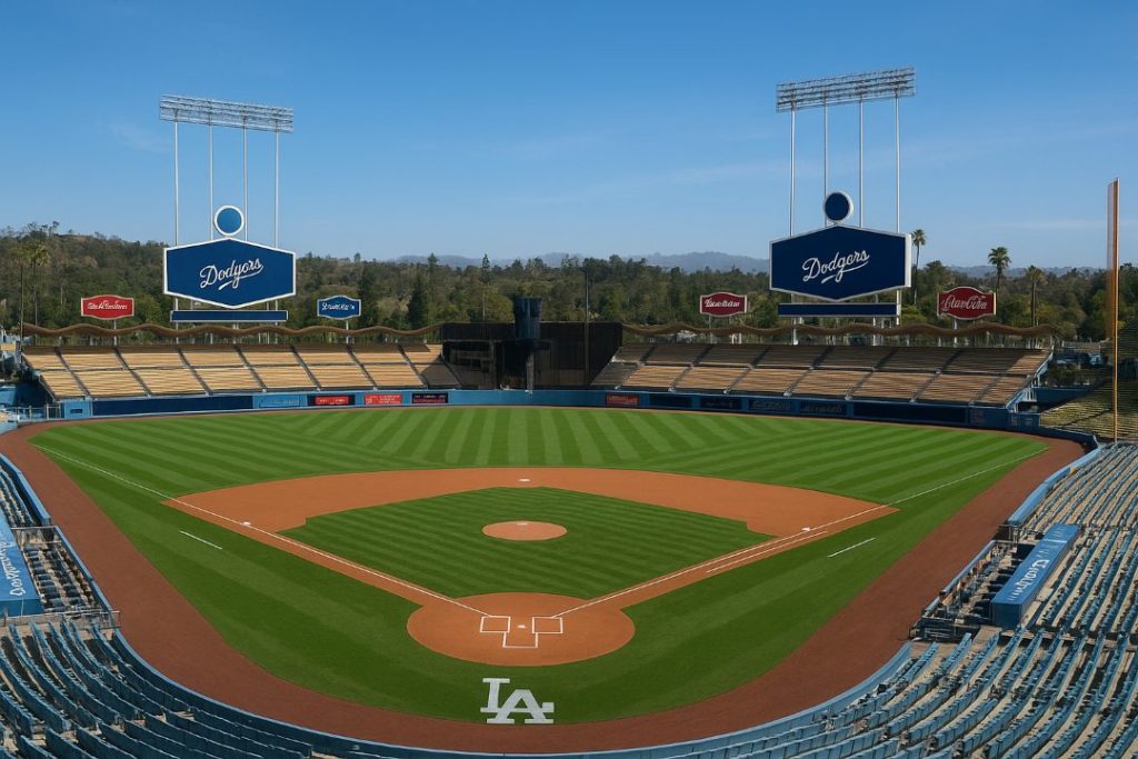 ドジャーズスタジアムのイメージ